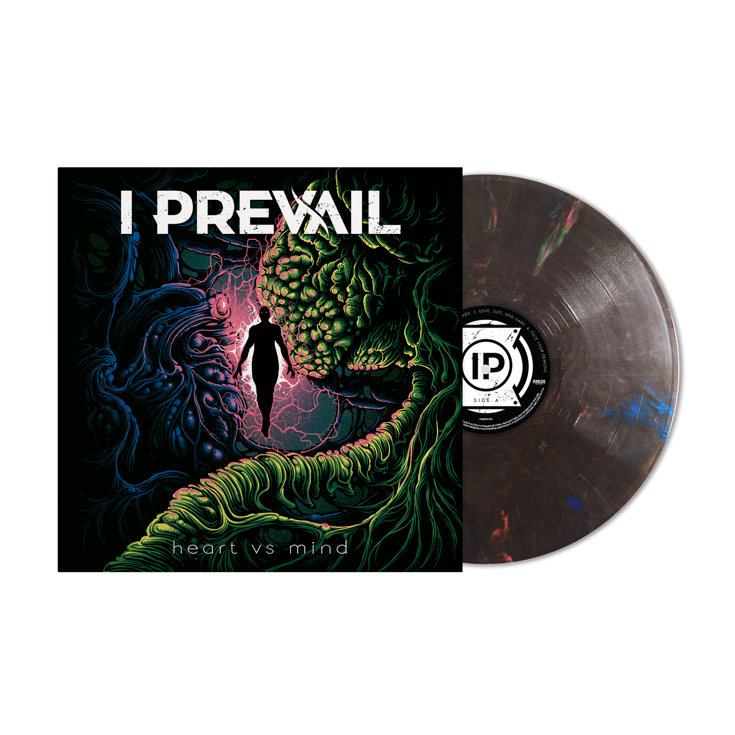 I Prevail ‘Heart Vs Mind’ 10th Anniversary Edition LP (Limited Edition – Only 500 Made, Rainbow Road Vinyl) Vinyl Record
