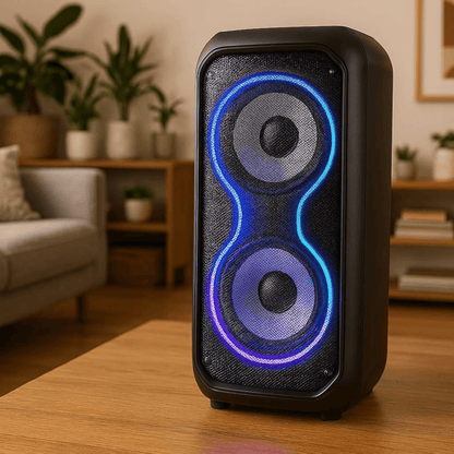IQ Sound 2x4-Inch High Efficiency Bluetooth Speaker System