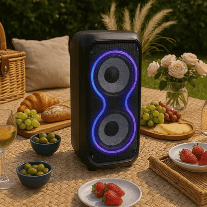 IQ Sound 2x4-Inch High Efficiency Bluetooth Speaker System