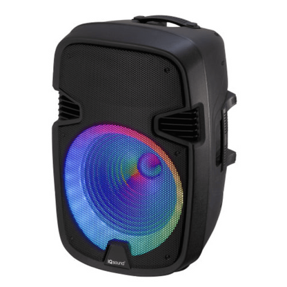 Supersonic 15" Portable Bluetooth Speaker with True Wireless Stereo & Mic (IQ-5715DJBT)