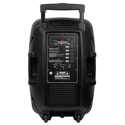 Supersonic 15" Portable Bluetooth Speaker with True Wireless Stereo & Mic (IQ-5715DJBT)