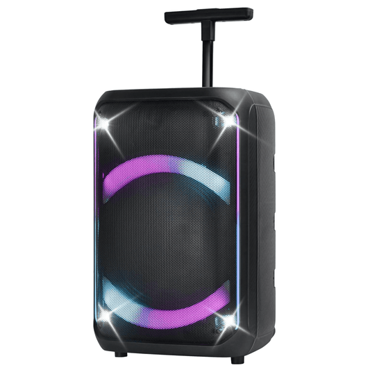 IQ Sound 12-Inch Portable Bluetooth Party Speaker with TWS
