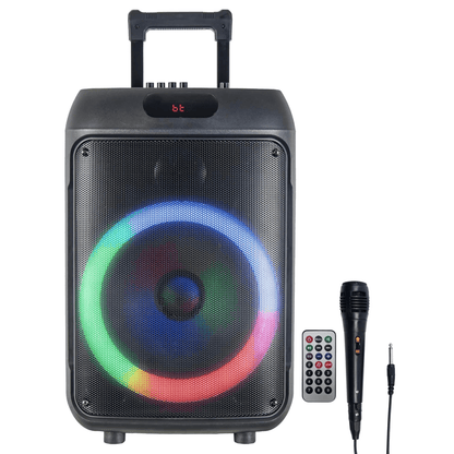 IQ Sound 12-Inch Portable Bluetooth Party Speaker