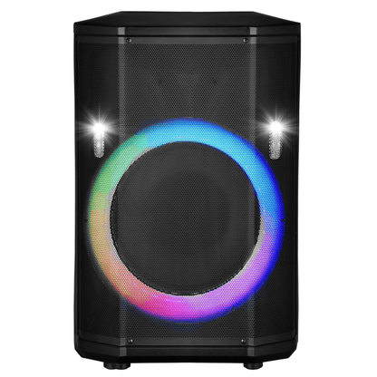 IQ Sound 15-Inch Portable BT Speaker with Tiltable Audio Enhancement