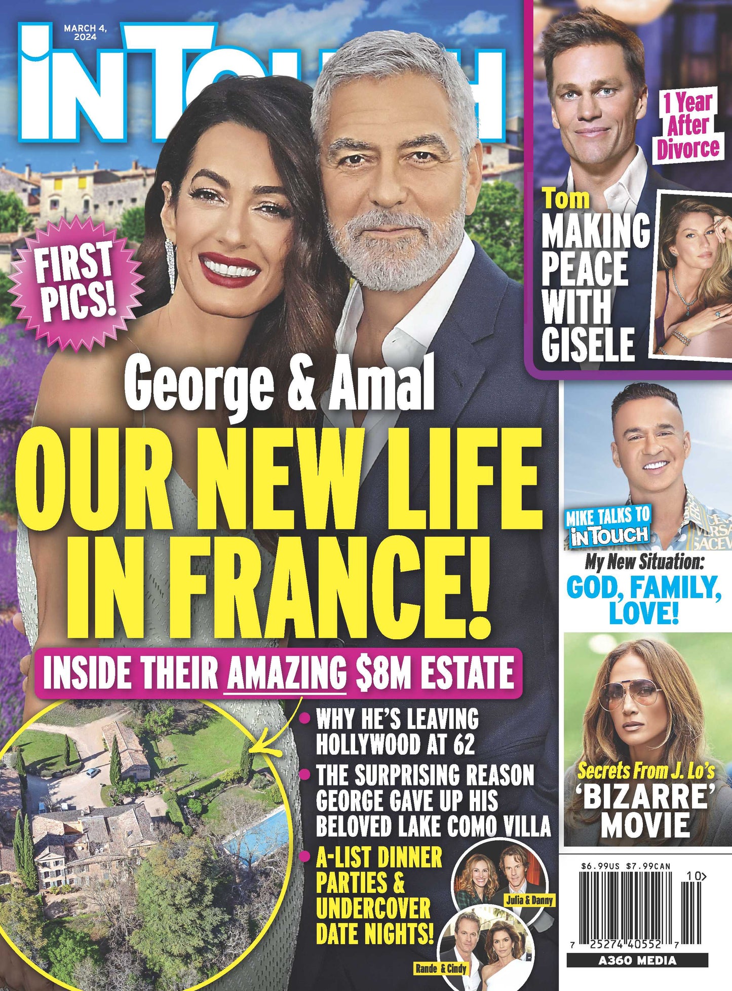InTouch - 03.04.24 George Clooney and Amal Our New Life in France