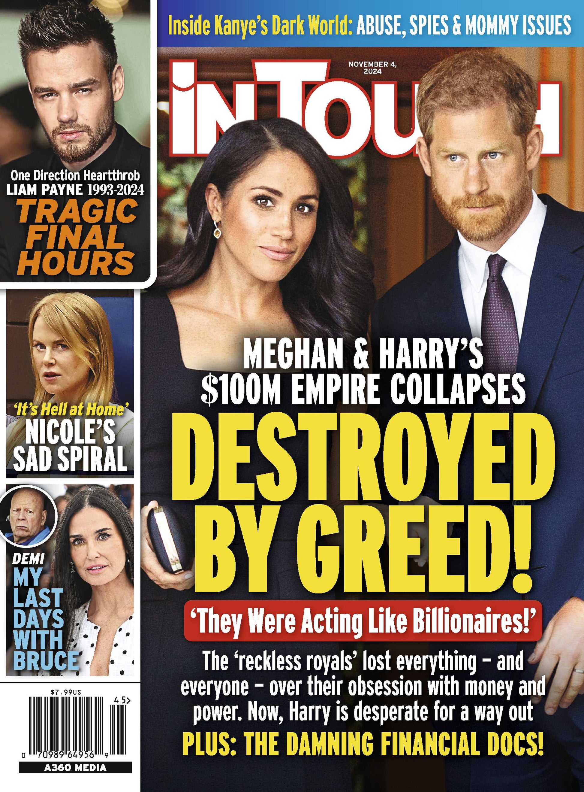 InTouch - 11.04.24 Meghan & Harry's $100M Empire Collapses, Destroyed By Greed!
