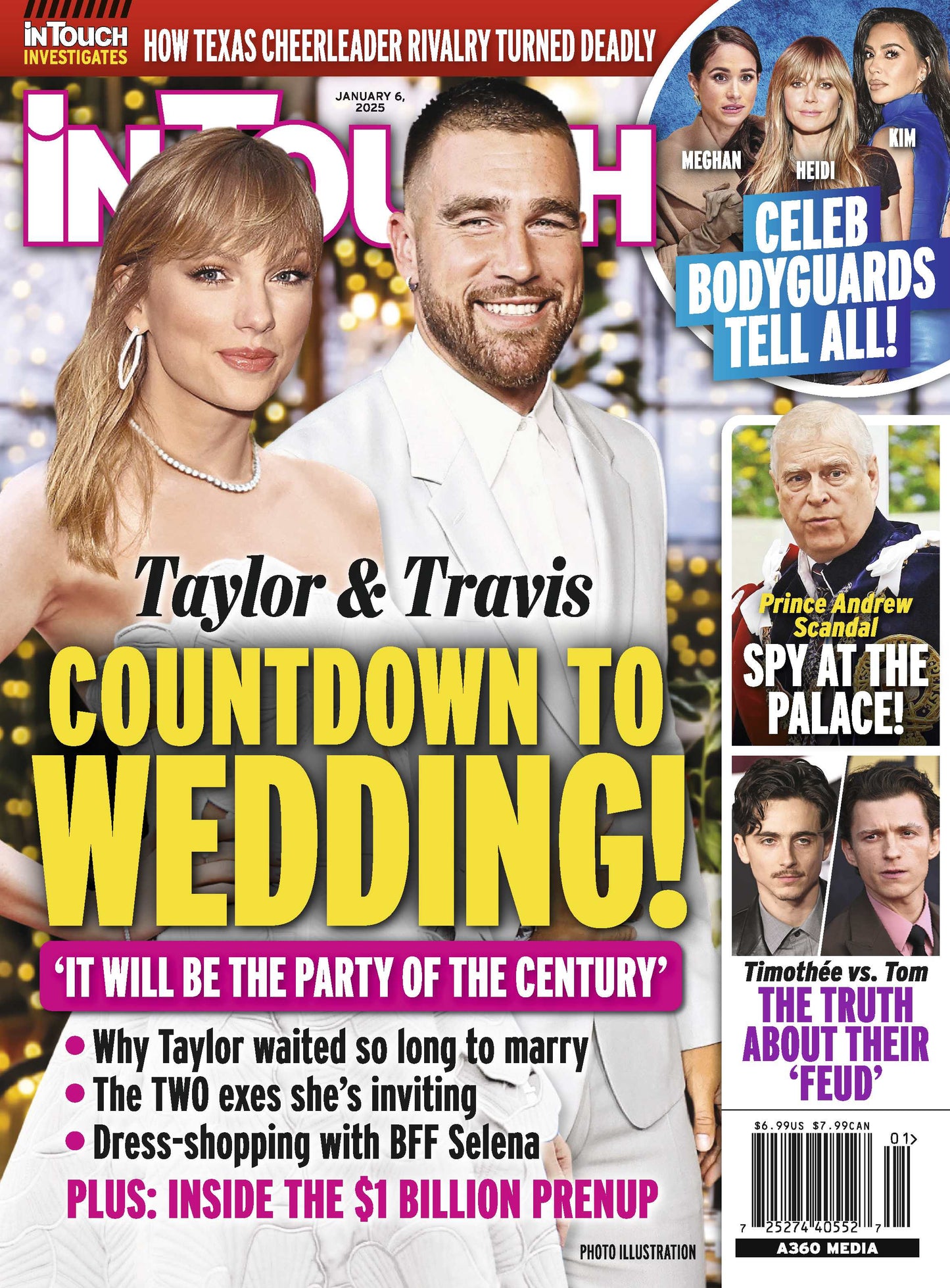 InTouch - 01.06.25: Taylor & Travis Countdown To Wedding, Why She Waited So Long To Marry, Celeb Bodyguards Tell All, Prince Andrew's Scandal, Truth Behind Timothée Chalamet & Tom Holland Feud & More!