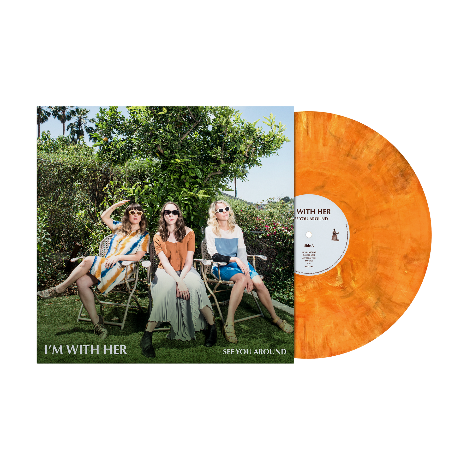 See You Around - Yellow Eco-Mix Vinyl Record
