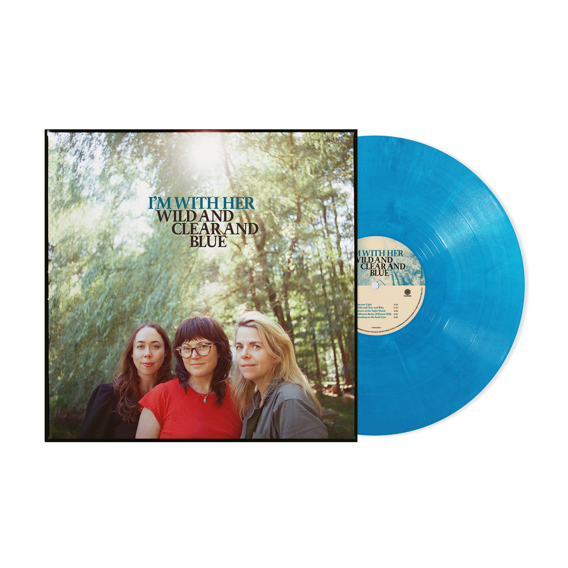Wild and Clear and Blue - Blue Eco-Mix Vinyl Record