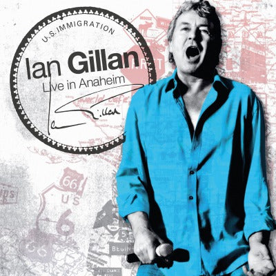 Ian Gillan - Live In Anaheim (Limited Edition, Gatefold, 180-Gram Turquoise Colored Vinyl) [Import] (2 Lp's)  Vinyl Record