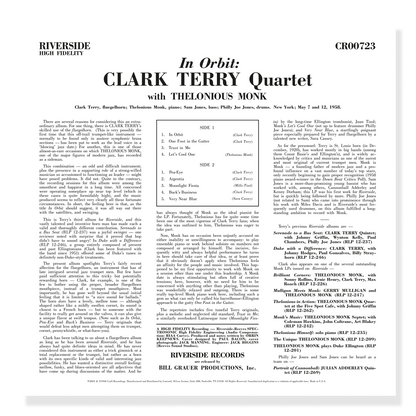 In Orbit (Original Jazz Classics Series) (180g LP) Vinyl Record