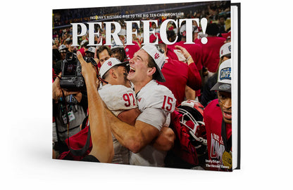 PERFECT! Indiana’s Historic Rise to the Big Ten Championship (2025-26 Season) Book - PREORDER ships 03/06/2026