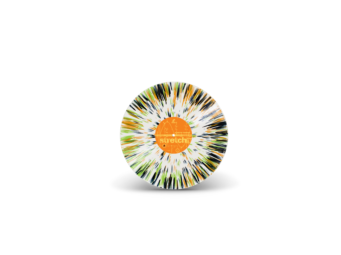 Stretch Arm Strong ‘A Revolution Transmission’ LP (Limited Edition – Only 300 made, Transparent White w/ Orange, Green, Black Splatter Vinyl) Vinyl Record