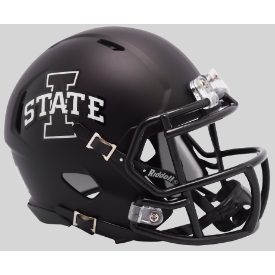 Iowa State Cyclones NCAA Mini Speed Football Helmet Satin Black - NCAA
