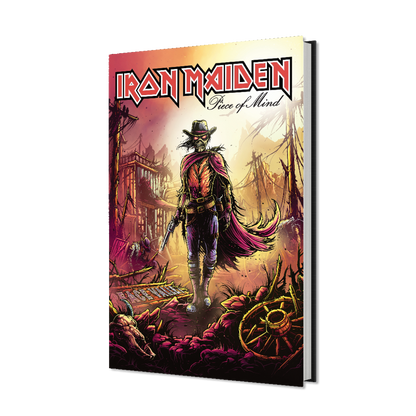 Iron Maiden Piece Of Mind Hardcover Edition Book