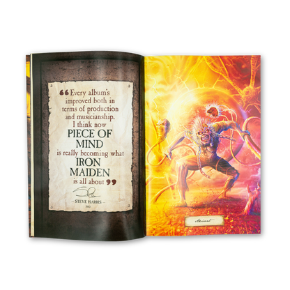 Iron Maiden Piece Of Mind - Deluxe Edition Book