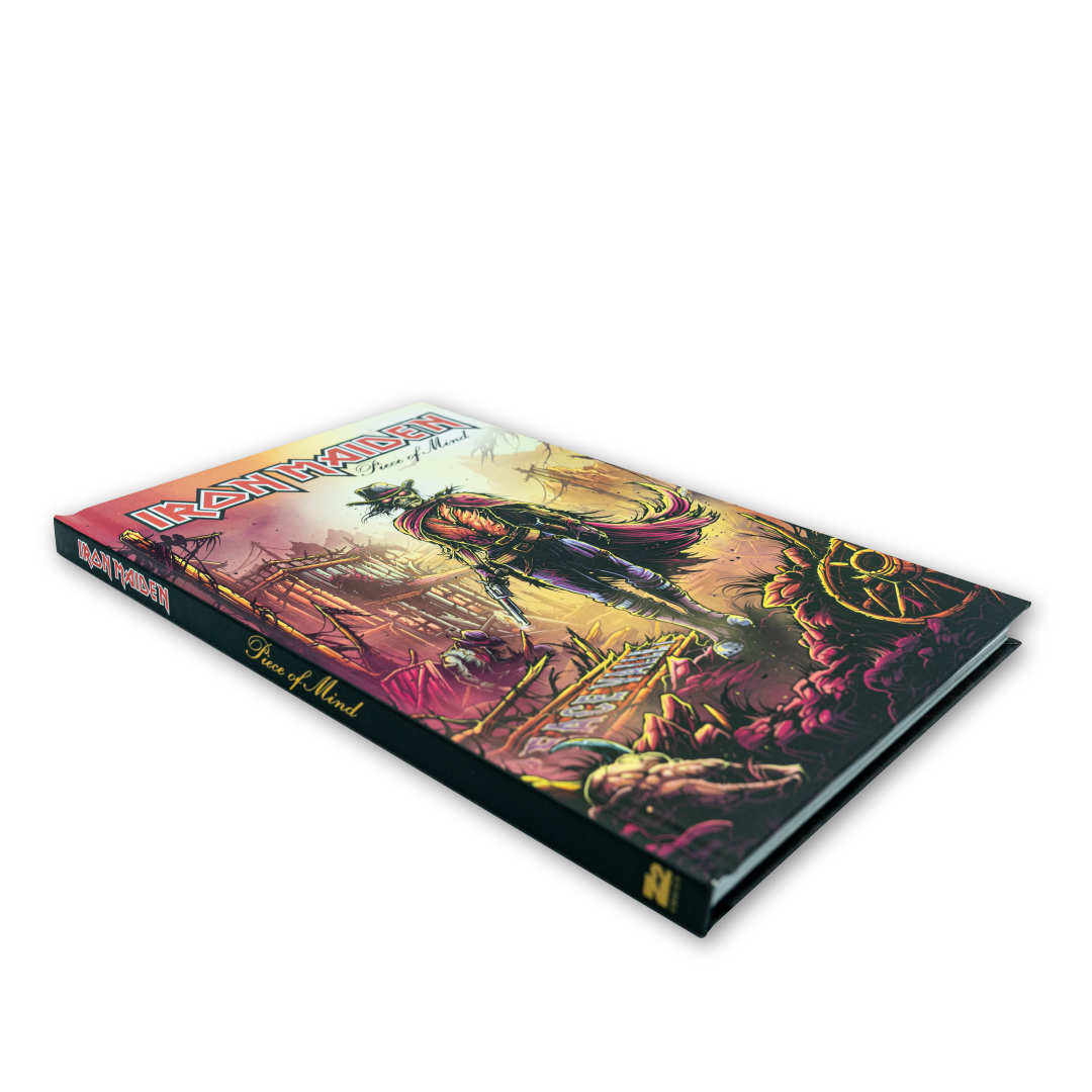 Iron Maiden Piece Of Mind Hardcover Edition Book