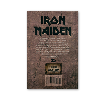 Iron Maiden Piece Of Mind Hardcover Edition Book