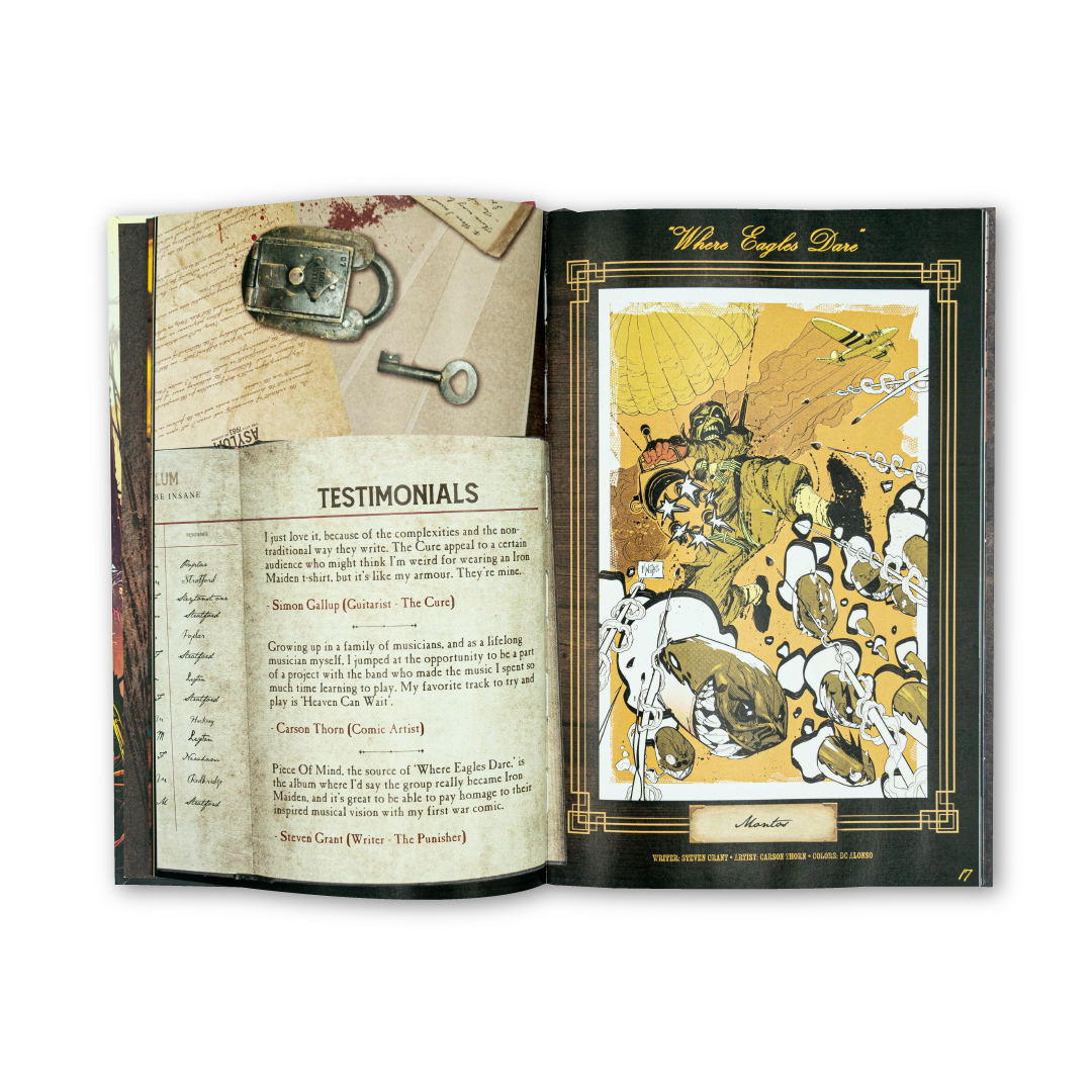 Iron Maiden Piece Of Mind - "The Trooper" Edition Hardcover (Limited to 200) Book