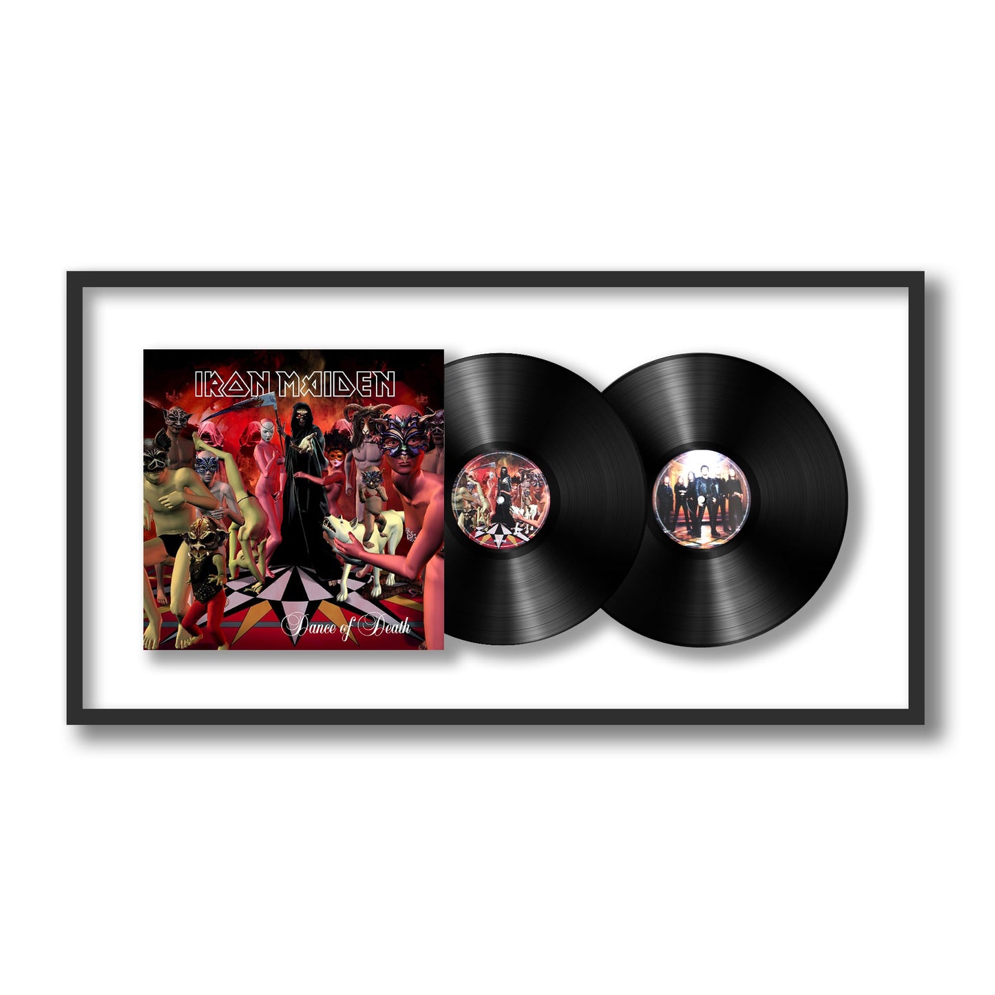 Iron Maiden Dance of Death Framed Vinyl Record
