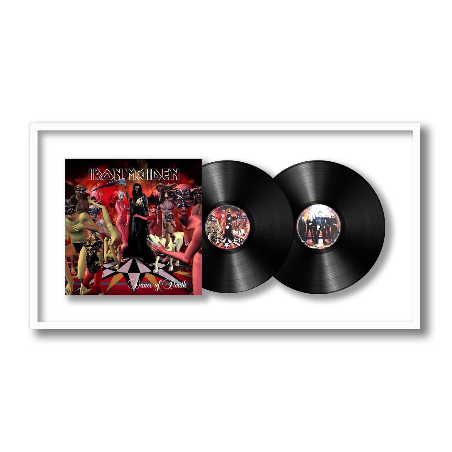 Iron Maiden Dance of Death Framed Vinyl Record
