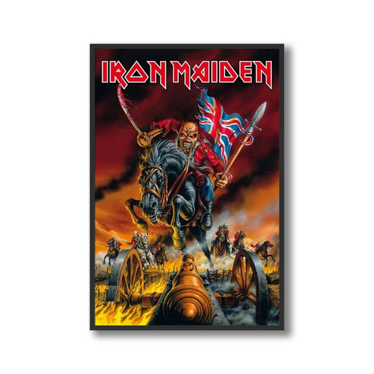 Iron Maiden Maiden England Framed Poster