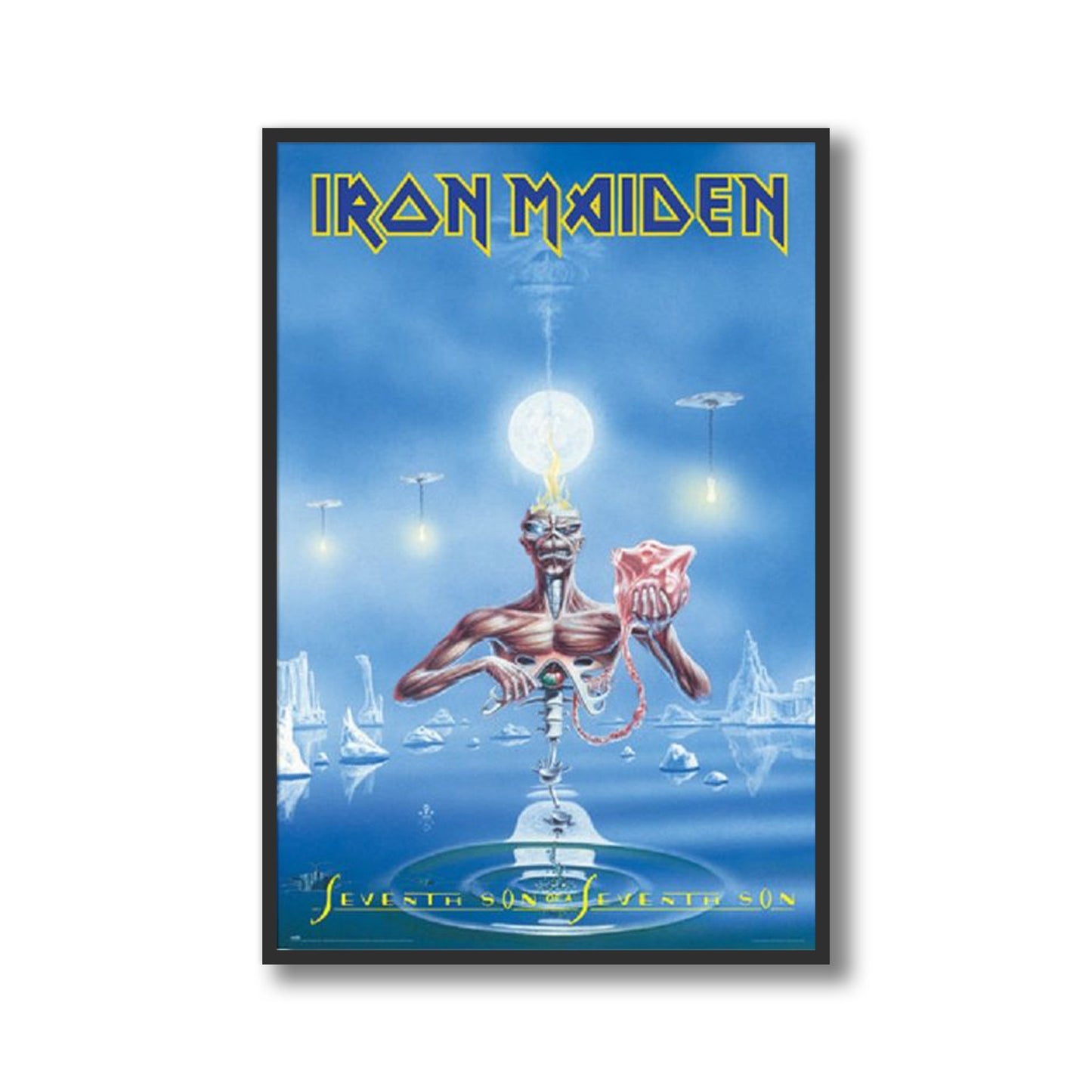 Iron Maiden Seventh Son of a Seventh Son Framed Poster
