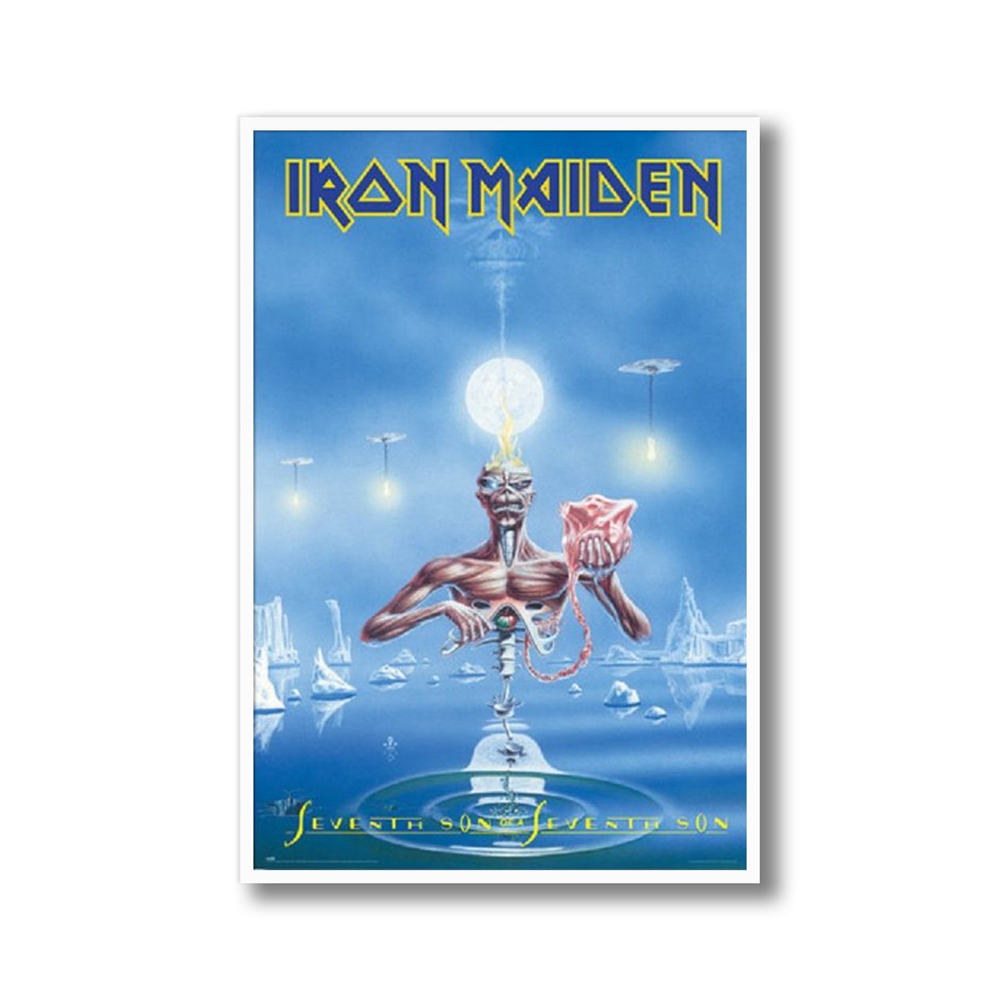 Iron Maiden Seventh Son of a Seventh Son Framed Poster