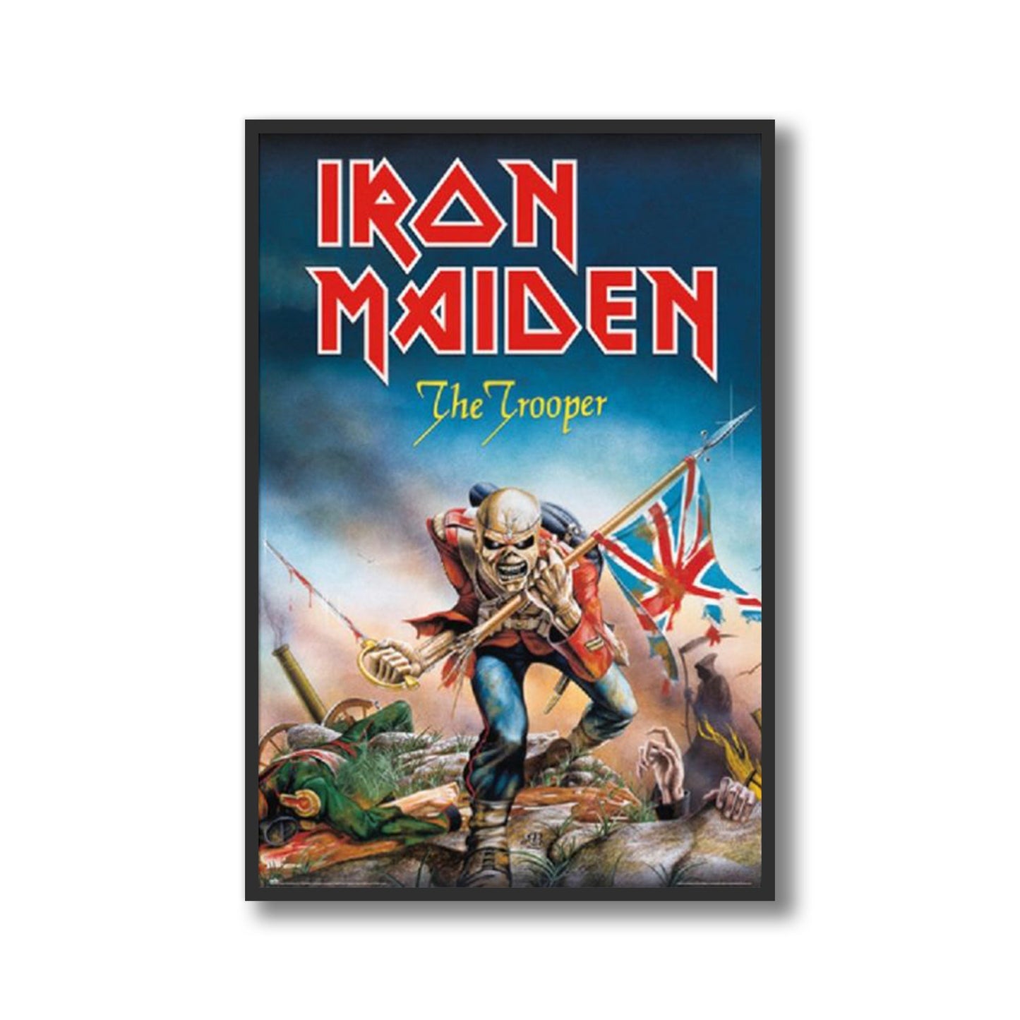Iron Maiden The Trooper Framed Poster
