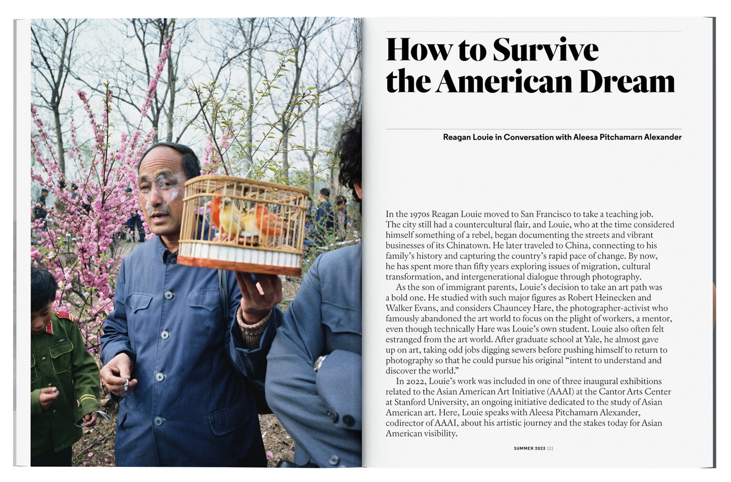 Aperture Magazine Summer 2023 - Being & Becoming: Asian American Art, Photography, Culture, Chinatown, History, World War 2, Migration, American Dream, Film, Dance, Photobook Reviews & Studios!