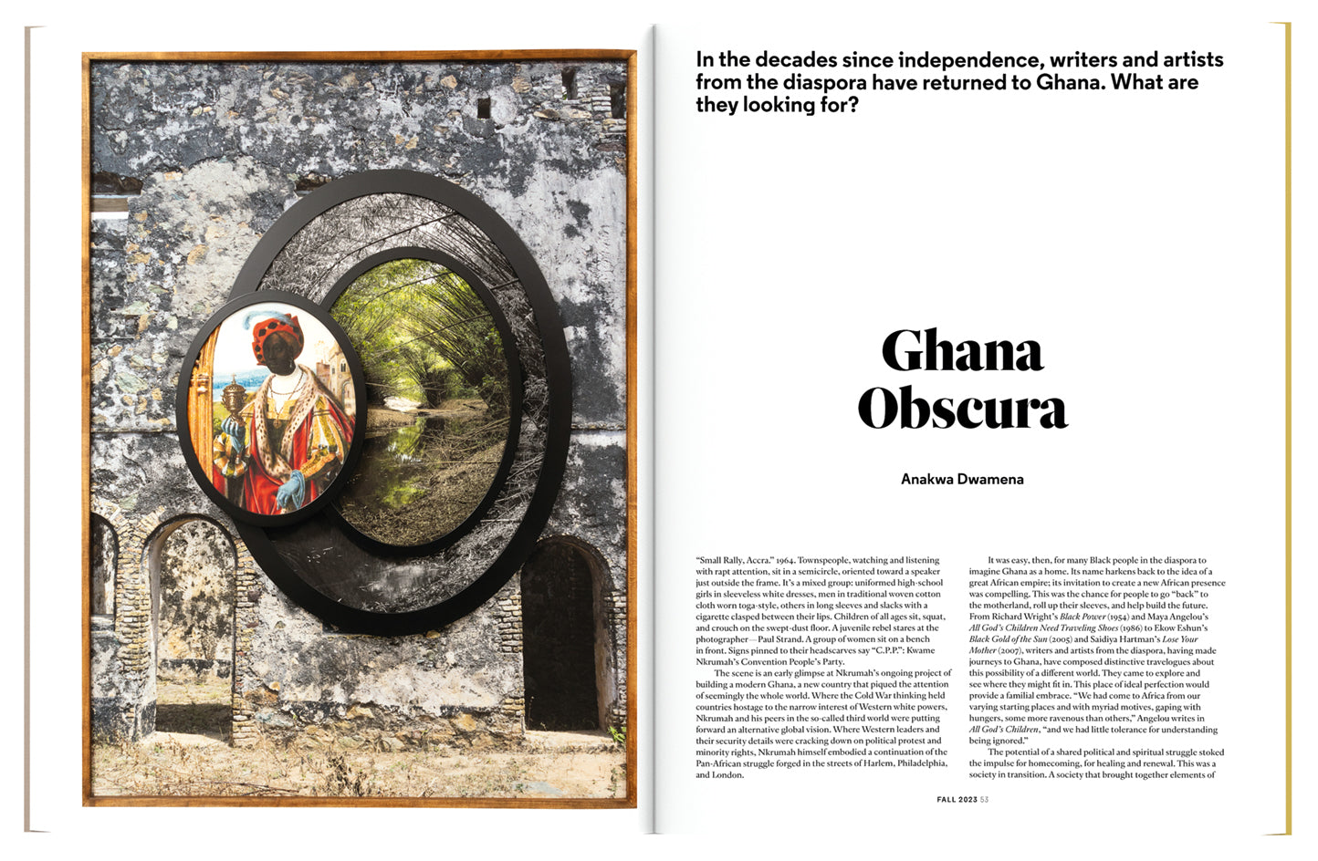 Aperture Magazine Fall 2023 - Accra: Art From Ghana's Capital, Film, Architecture, Textiles, Fashion, Community, History Of Black Studio Photographers, Reviews Of Photobooks & Post-Independence