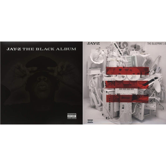 Jay-Z - Blueprint 3 (Exp) & Black Album - LP Vinyl Bundle