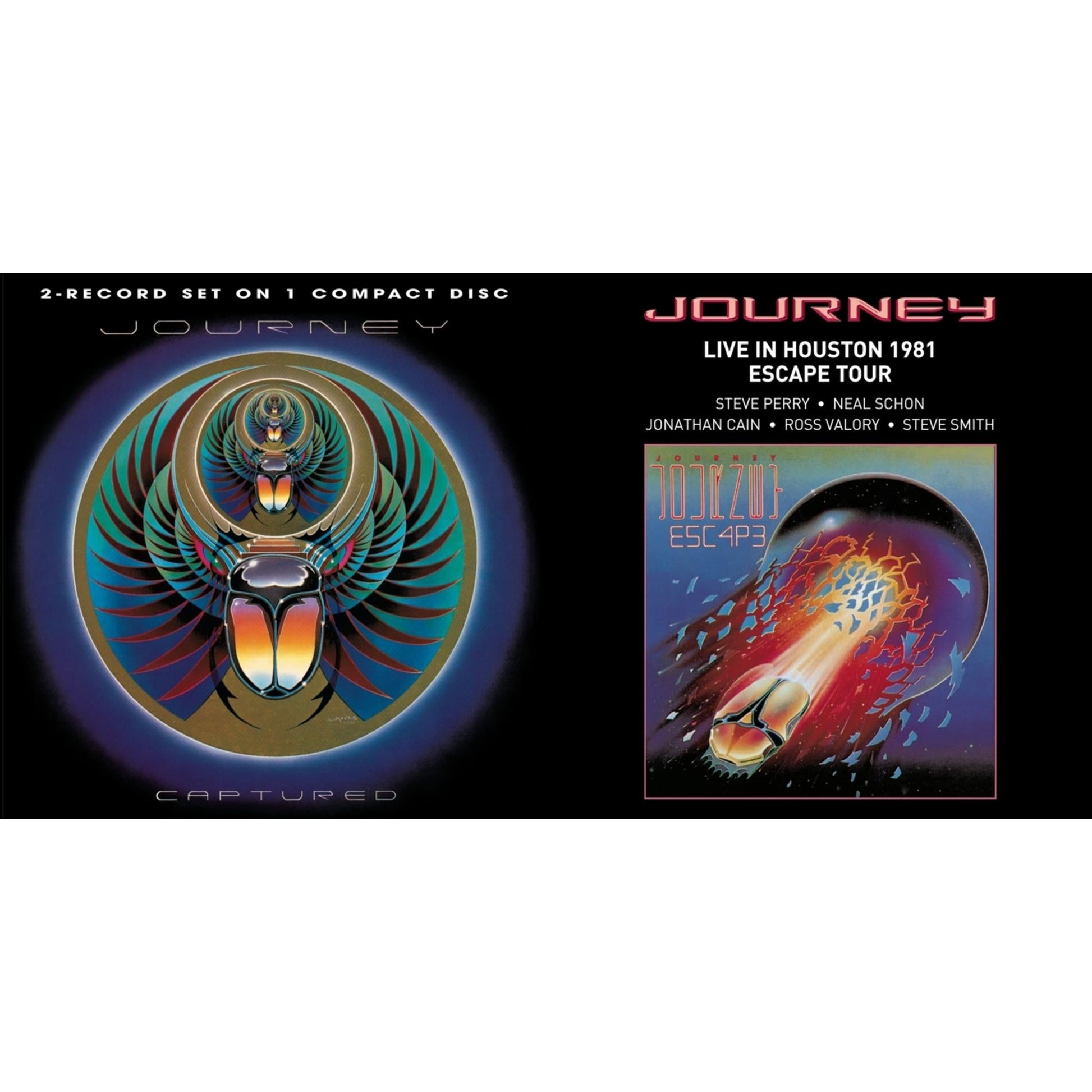 Journey - Captured & Live In Houston 1981: The Escape Tour - CD Bundle