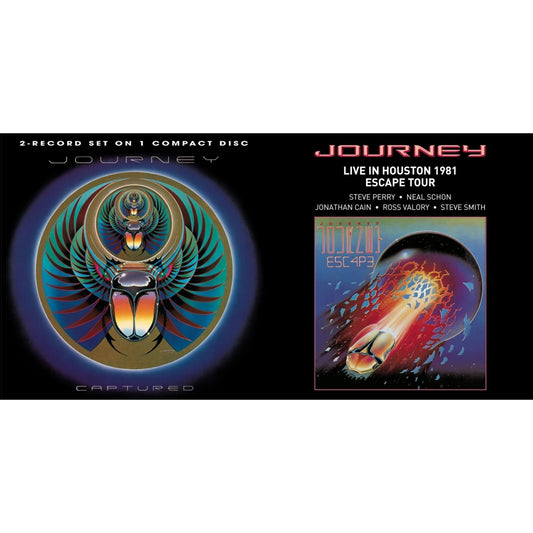 Journey - Captured & Live In Houston 1981: The Escape Tour - CD Bundle