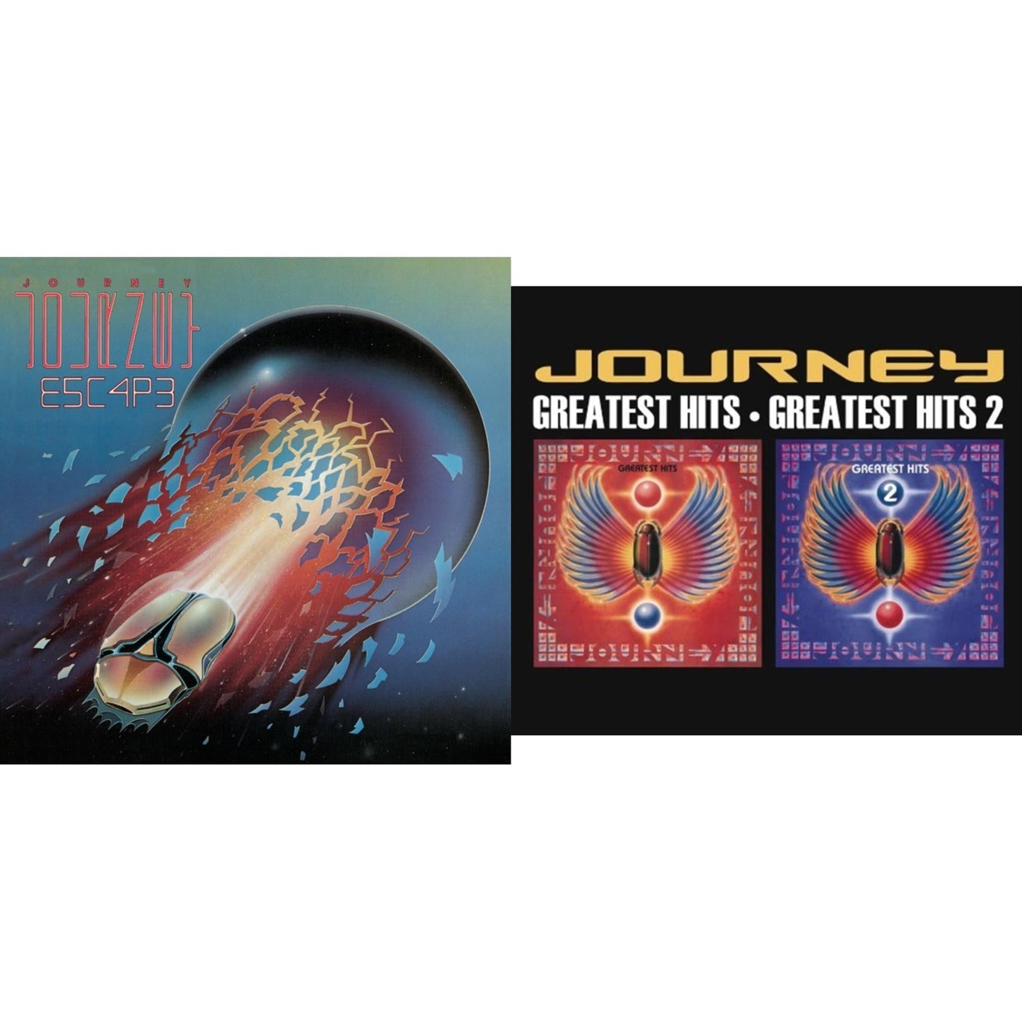 Journey - Greatest Hits 1 & 2 & Escape - CD Bundle