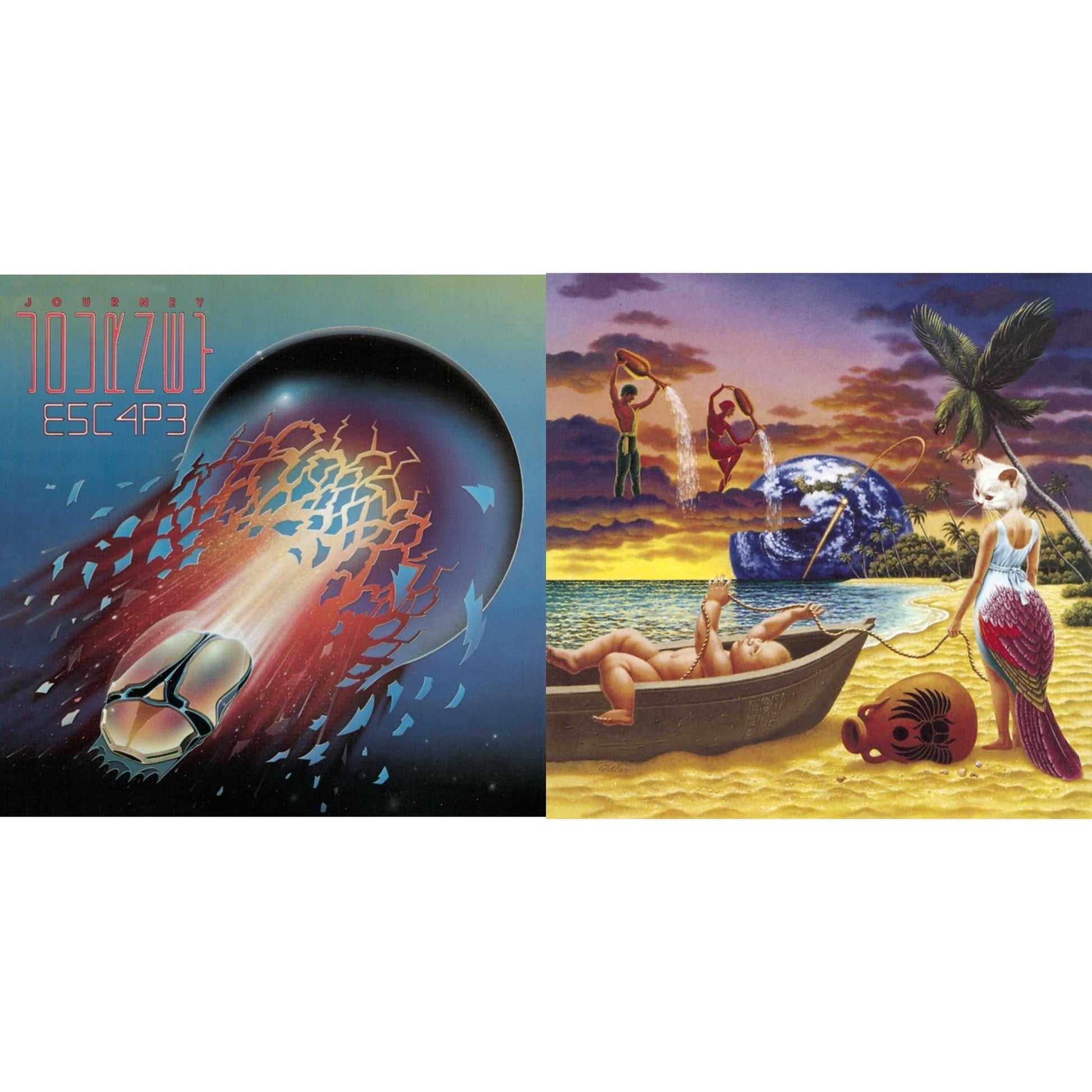 Journey - Escape & Trial By Fire - CD Bundle