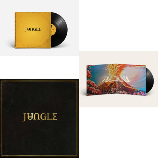 Jungle - For Ever & Volcano & Jungle - LP Vinyl Bundle