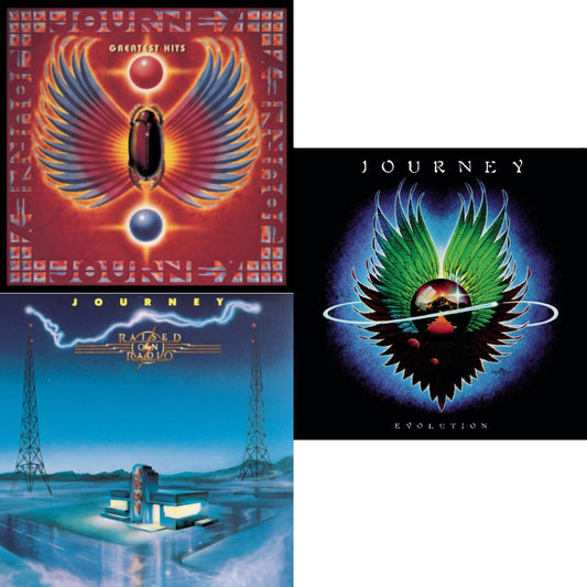 Journey - Greatest Hits & Raised On Radio & Evolution - CD Bundle