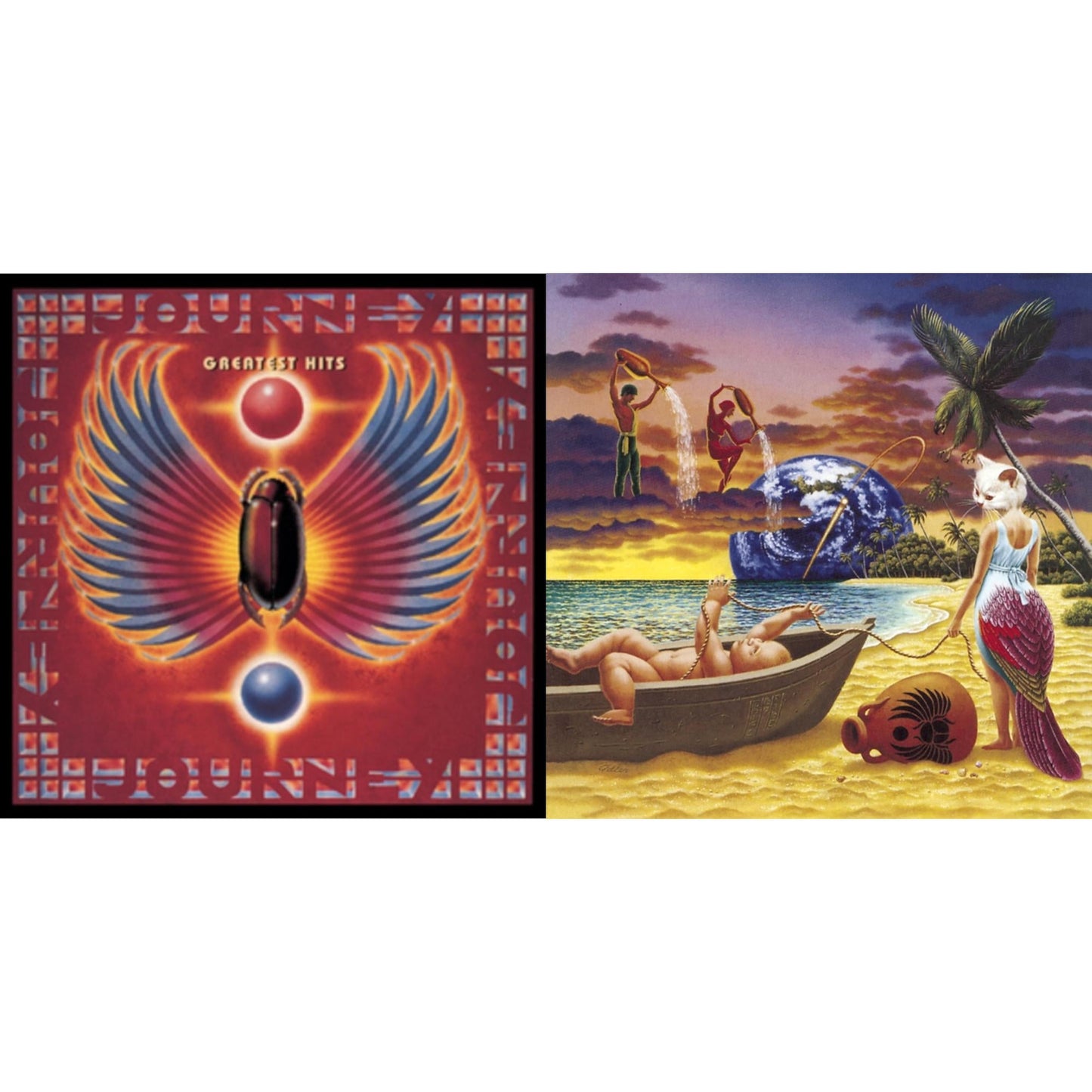 Journey - Greatest Hits & Trial By Fire - CD Bundle