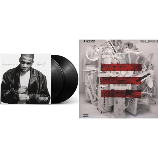 Jay-Z - Blueprint 3 (Exp) & In My Lifetime (Ex) - LP Vinyl Bundle