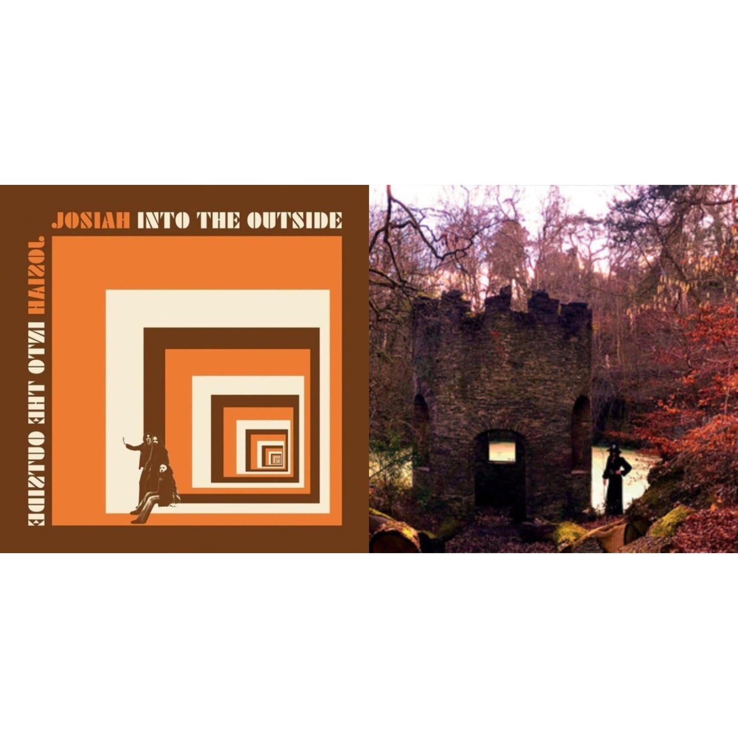 Josiah - Out Of The First Rays & Into The Outside (Half Brown Half White LP Vinyl)