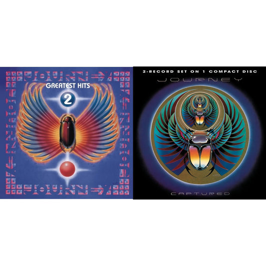 Journey - Journey's Greatest Hits Vol.2 & Captured - CD Bundle