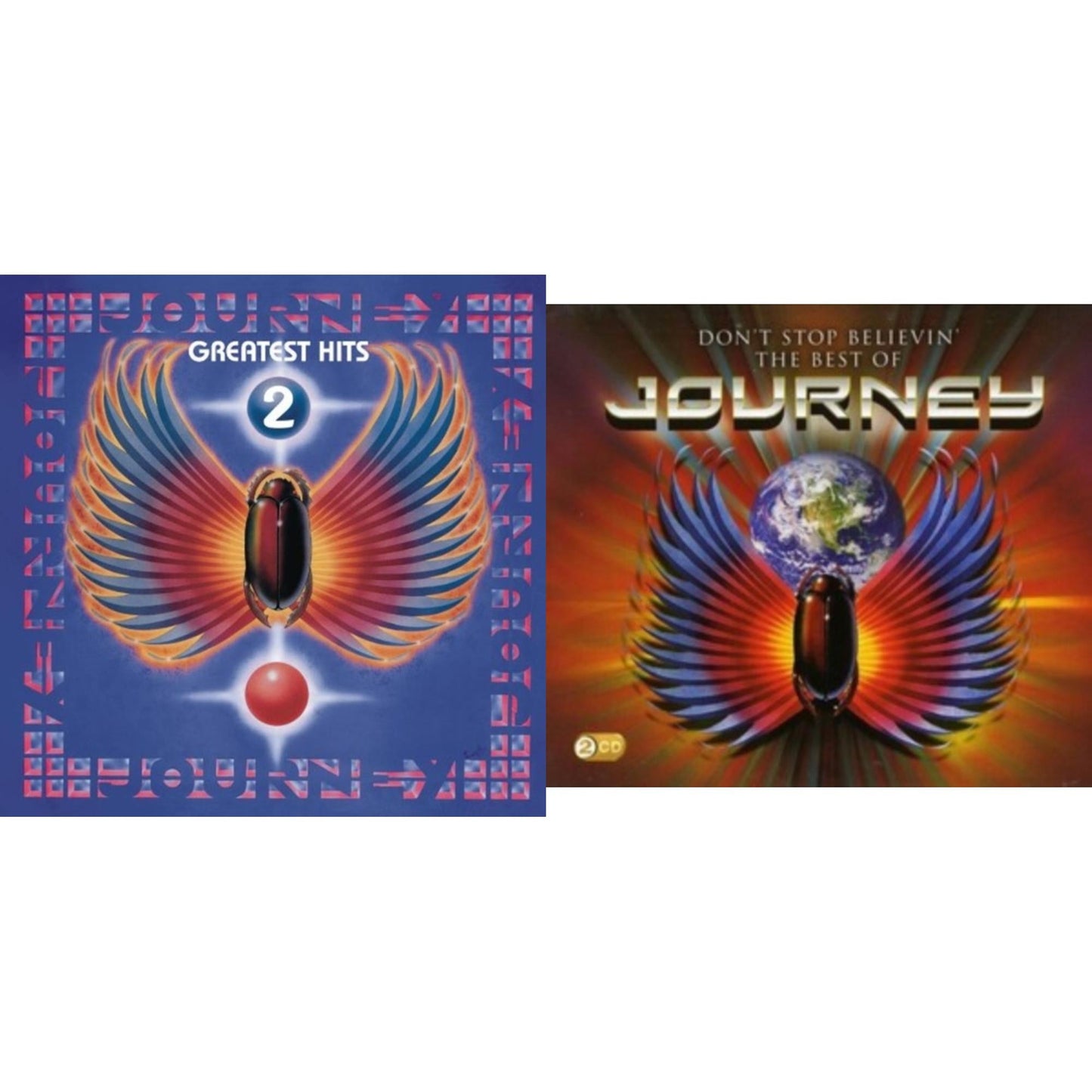 Journey - Dont Stop Believin: Best Of & Journey's Greatest Hits Vol.2 - CD Bundle