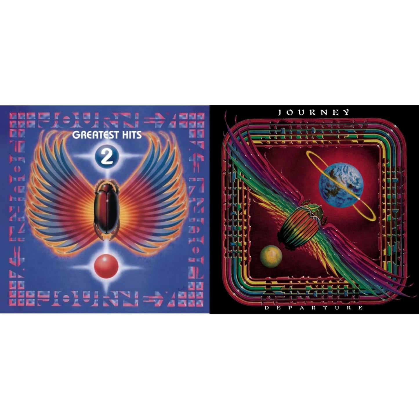 Journey - Departure & Journey's Greatest Hits Vol.2 - CD Bundle