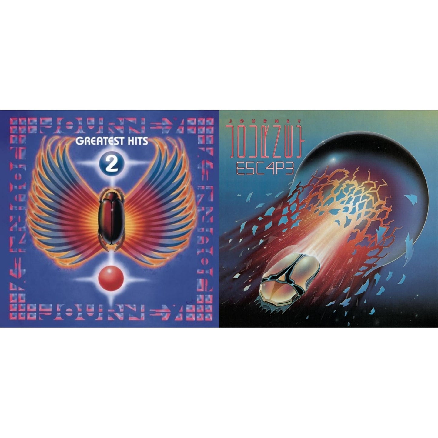 Journey - Journey's Greatest Hits Vol.2 & Escape - CD Bundle