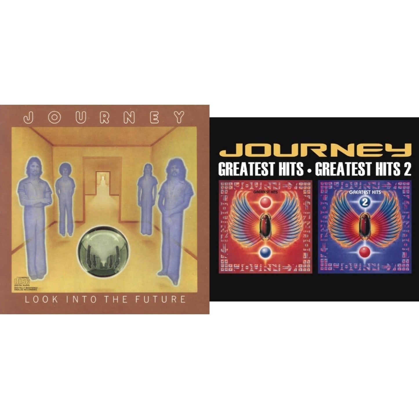 Journey - Look Into The Future & Greatest Hits 1 & 2 - CD Bundle