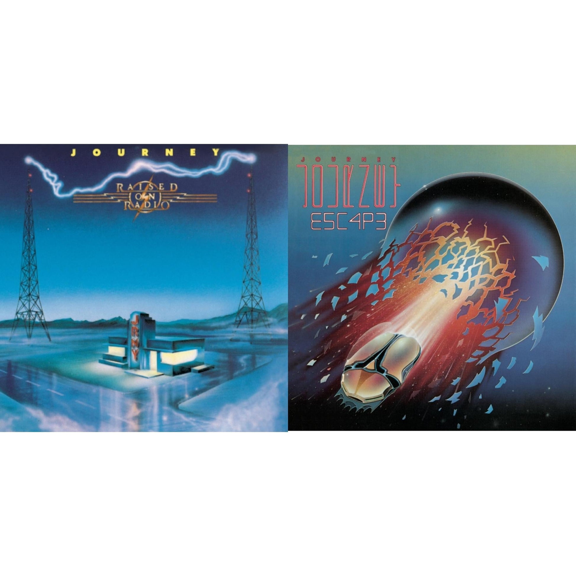 Journey - Raised On Radio & Escape - CD Bundle