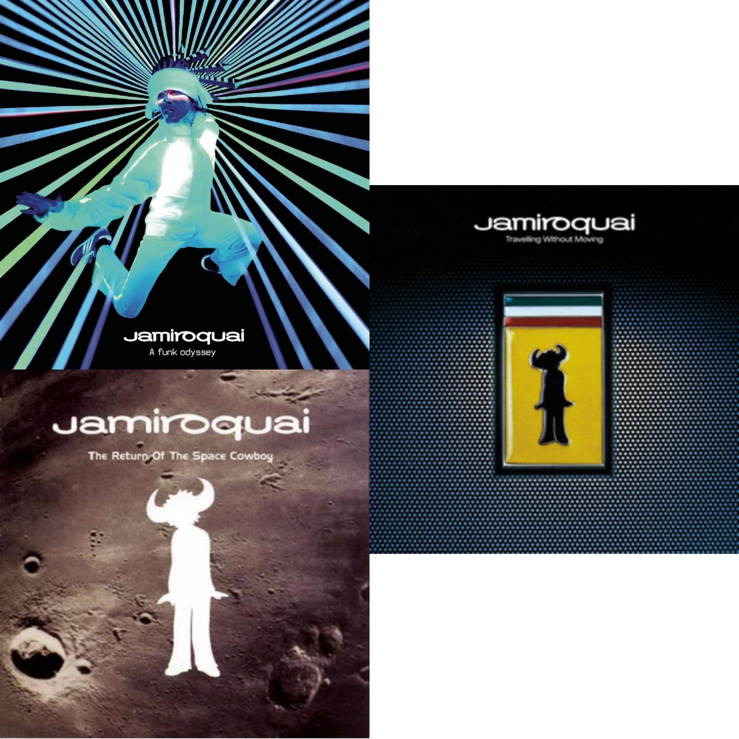 Jamiroquai - Funk Odyssey (2LP/140G) & Return Of The Space Cowboy (Dl Card) & Travelling Without Moving (Dl Card)