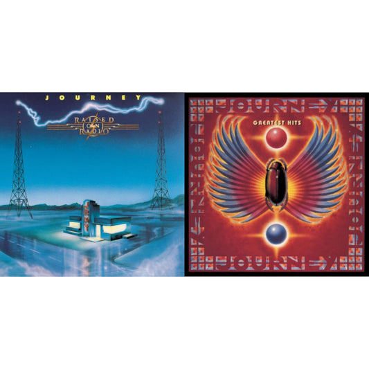 Journey - Greatest Hits & Raised On Radio - CD Bundle