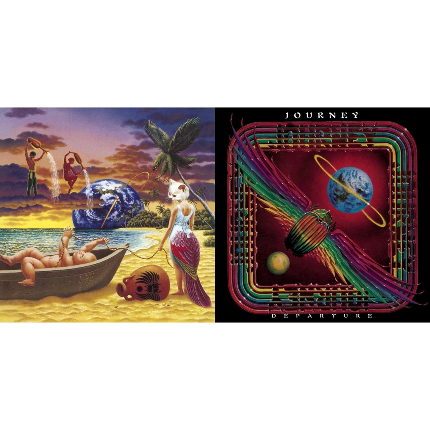 Journey - Trial By Fire & Departure - CD Bundle